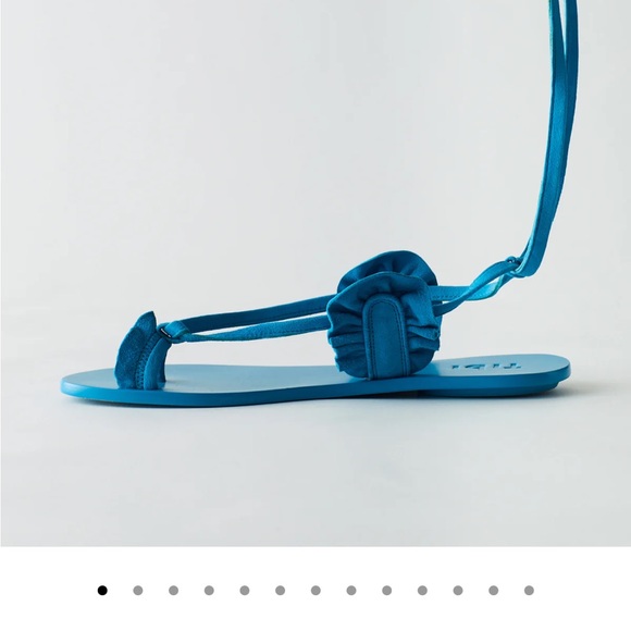Tibi Blue Sandals - Picture 1 of 2